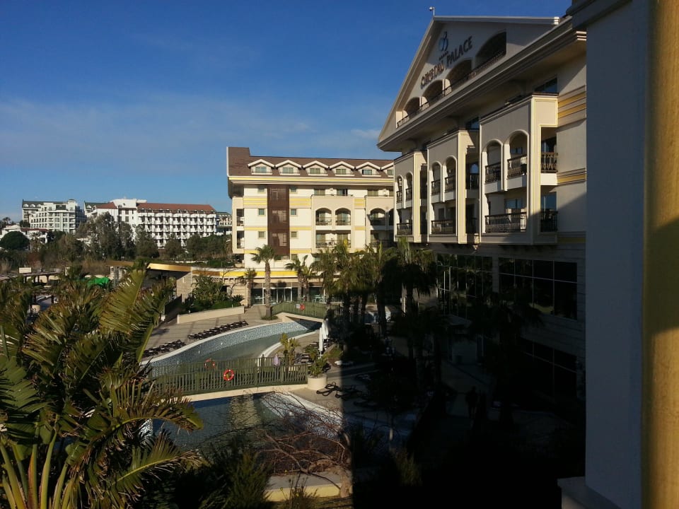 Blick vom Zimmer Diamond Excellence Resort & Spa