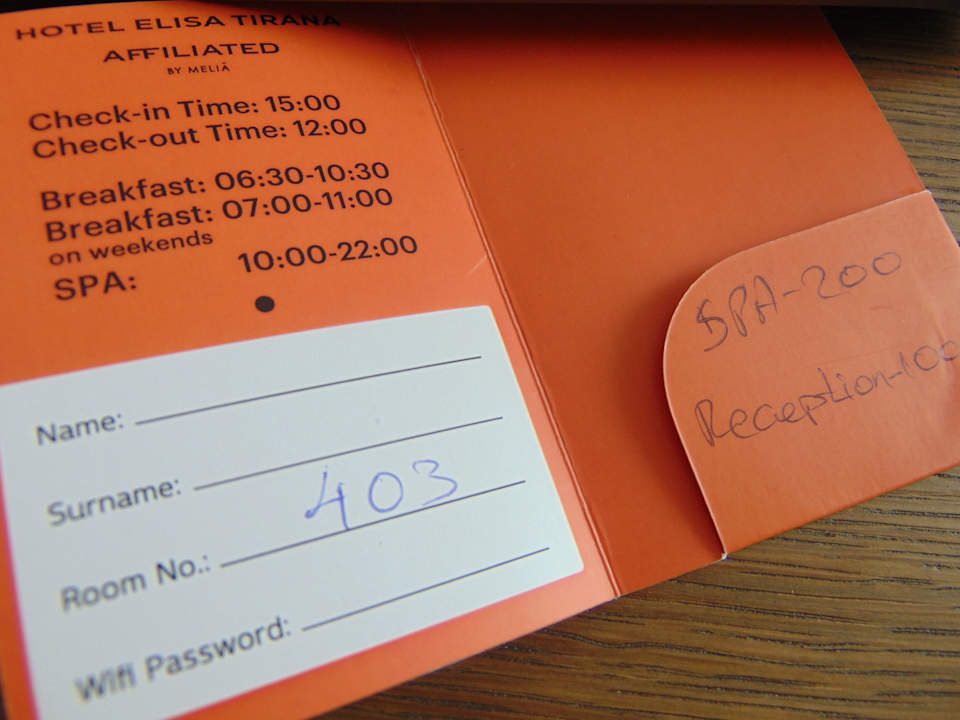 Sonstiges Hotel Elisa Tirana, Affiliated by Meliá