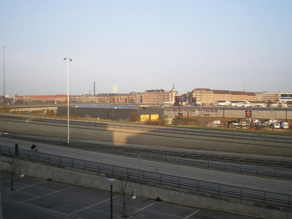 Ausblick vom 2.Stock Hotel Copenhagen Island