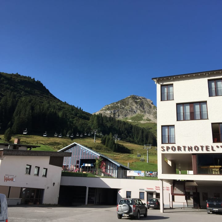 Außenansicht Hotel Steffisalp
