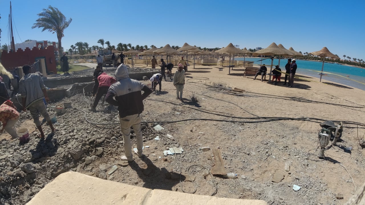 Ausblick Pickalbatros Dana Beach Resort - Hurghada