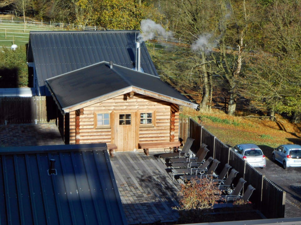 Die Blockbohlensauna DORMERO Hotel Bonn - Windhagen