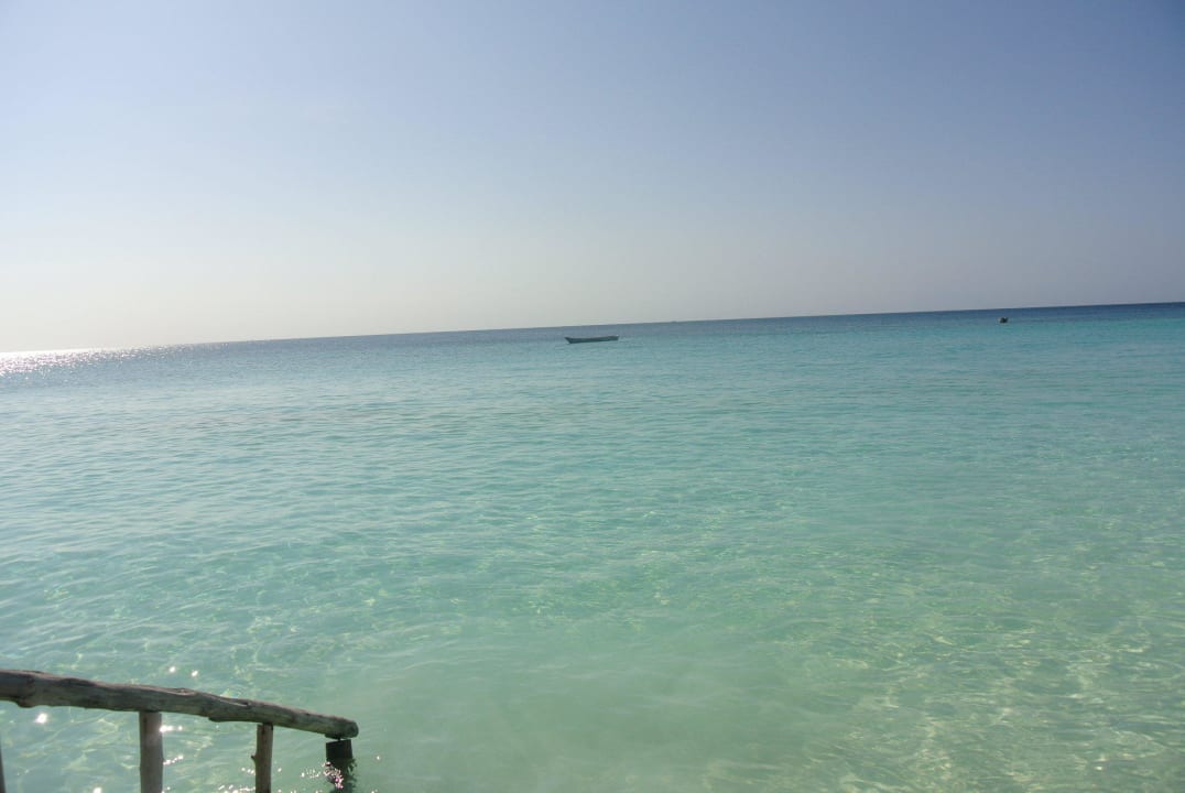 Meer Eingang bei Flut Royal Zanzibar Beach Resort Royal Zanzibar Beach Resort