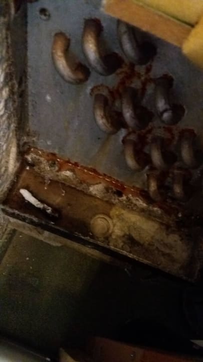 Verschimmelte Klimaanlage Hotel Athos Palace