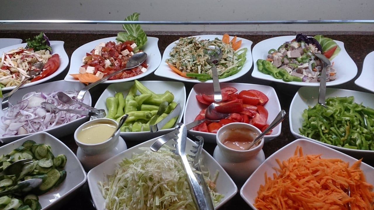 Salatbuffet Three Corners Equinox Beach Resort