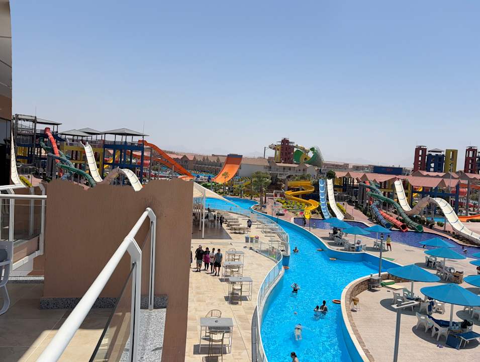 Ausblick Pickalbatros Jungle Aqua Park Resort - Neverland Hurghada