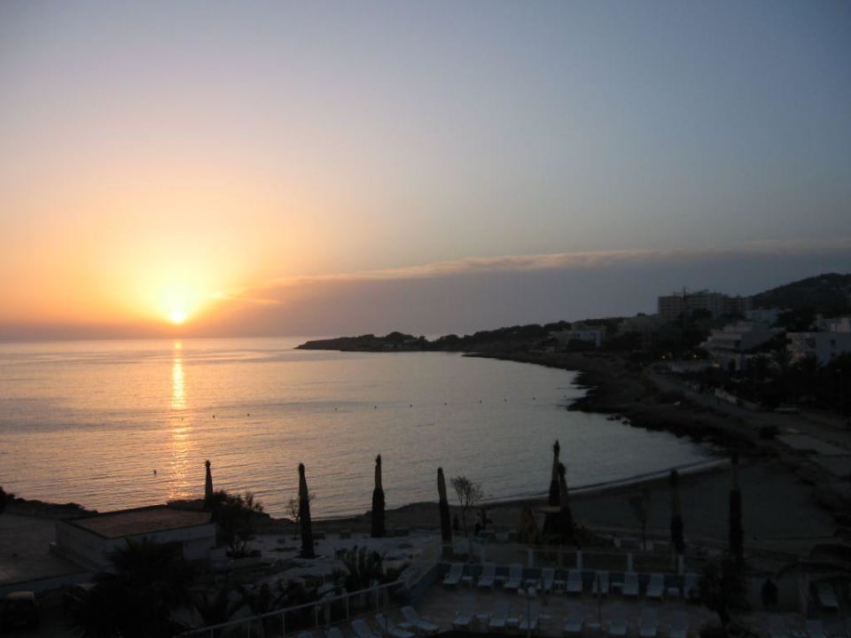 Der tolle abendliche Sonnenuntergang Hotel-Apartamentos Blau Parc