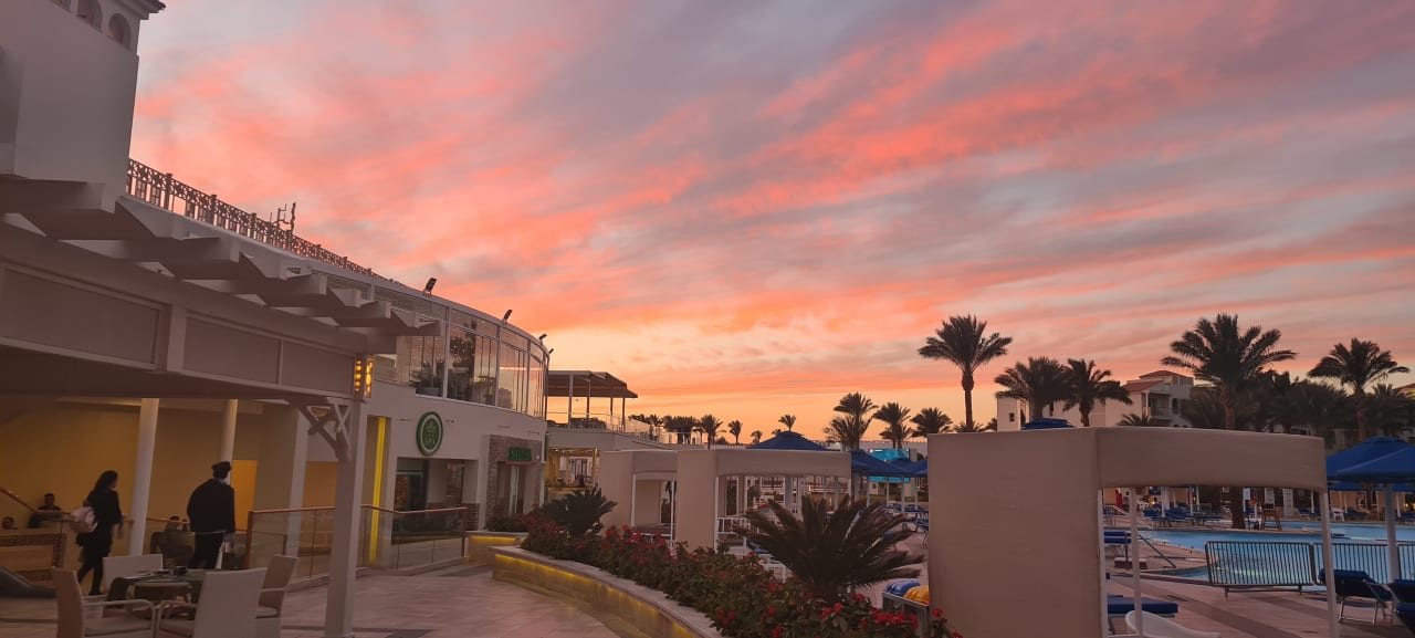 Ausblick Pickalbatros Dana Beach Resort - Hurghada