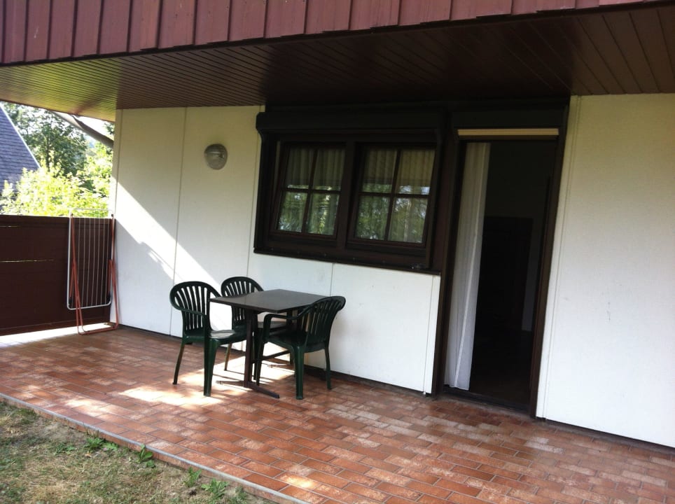 Terrasse  Feriendorf am Maltschacher See