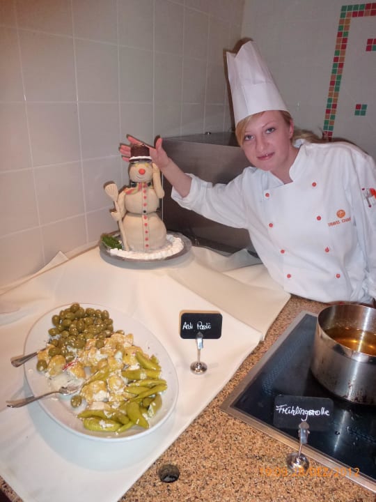 Marzipanschneemann A-ROSA Ostseehotel Kühlungsborn