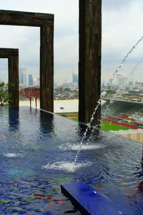 Blick auf den Pool Siam@Siam Design Hotel Bangkok
