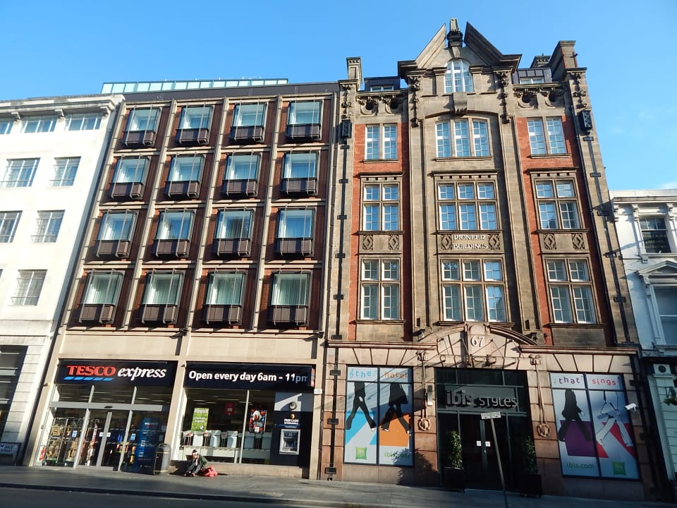 Außenansicht ibis Styles Liverpool Dale Street