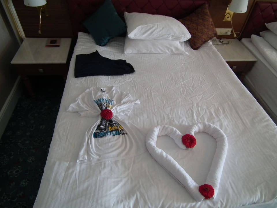 Bettdekoration Royal Taj Mahal Hotel