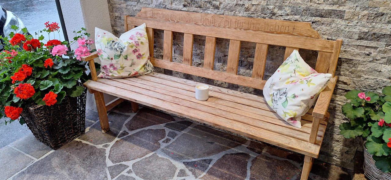 Gartenanlage Hotel Alpenblume