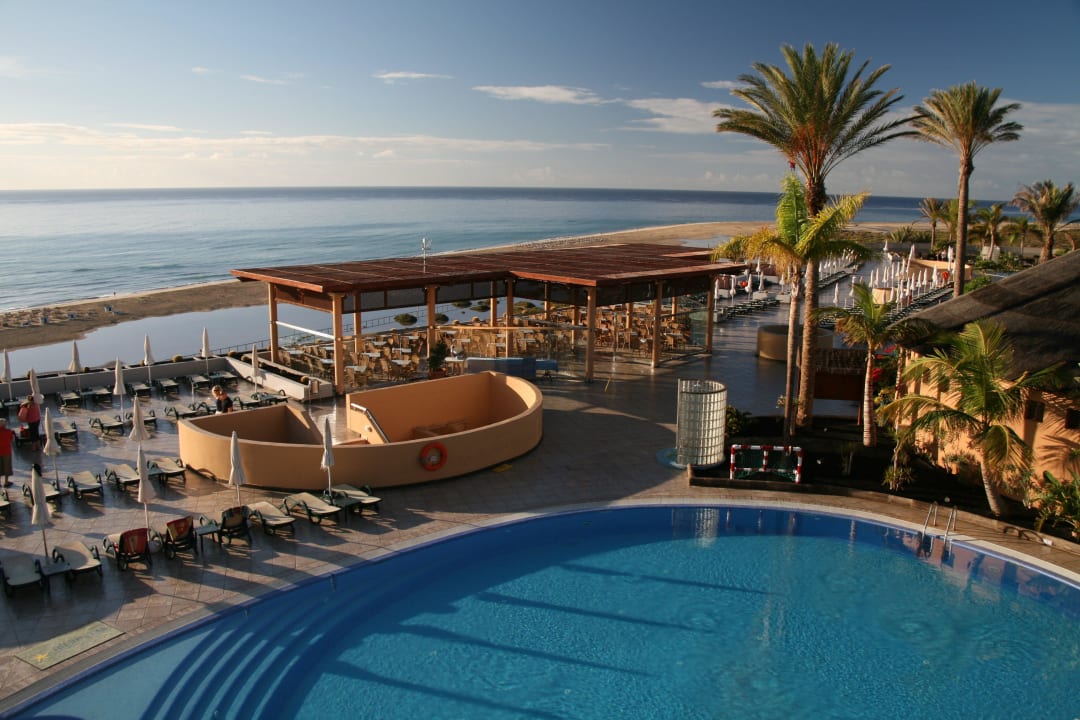 Pool von oben Iberostar Selection Fuerteventura Palace