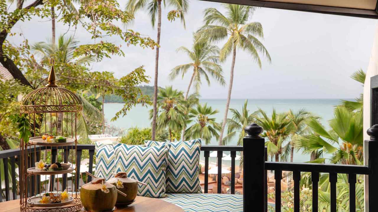 Ausblick Anantara Bophut Koh Samui Resort