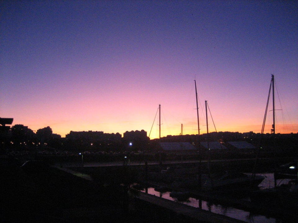 Sonnenuntergang NH Marina Portimão Resort