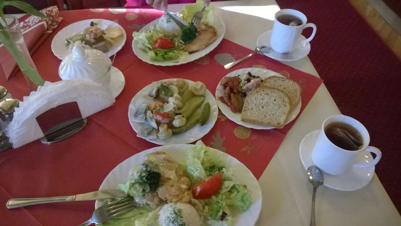 Immer sehr leckeres und frisches Essen Hotel Jaskólka