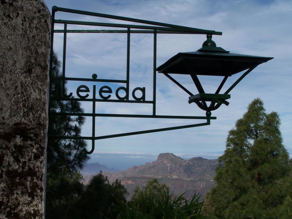 Blick von der Terrasse Hotel Parador de Cruz de Tejeda