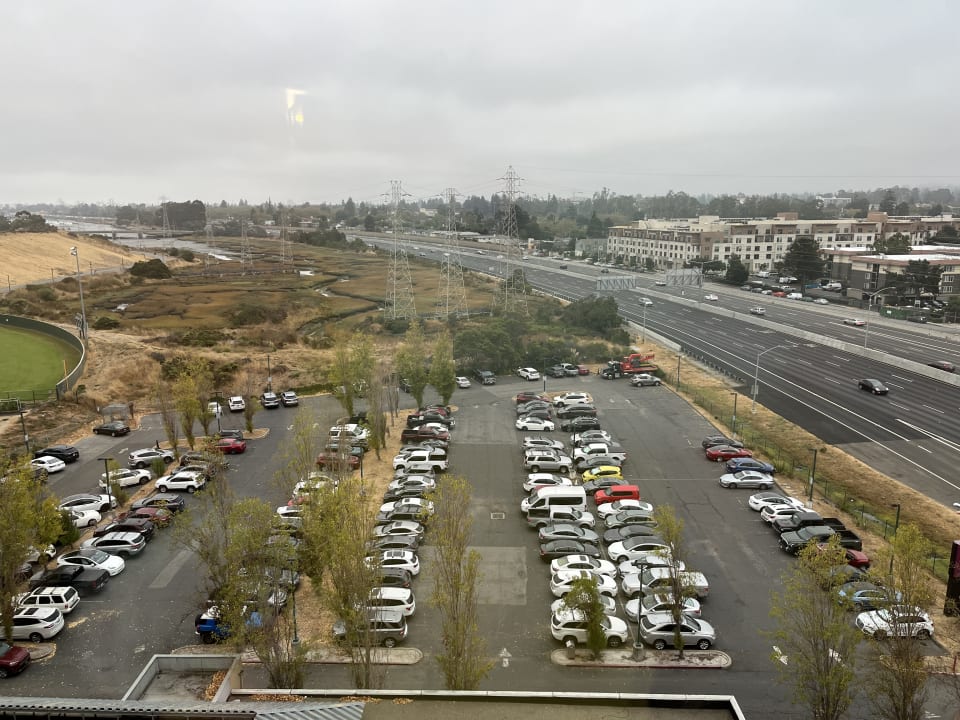 Ausblick Hotel Crowne Plaza San Francisco International Airport