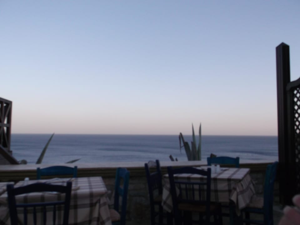Ausbilck beim essen Hotel Kalithea Horizon Royal