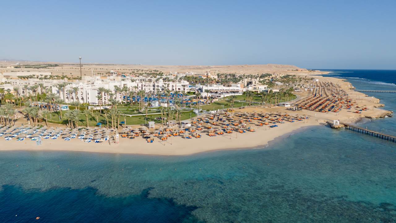 Außenansicht Pickalbatros Palace Hotel-Port Ghalib