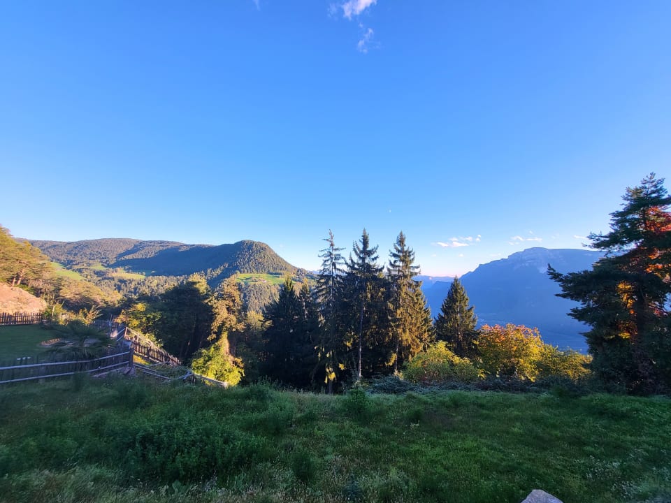 Ausblick Panoramapension Etschblick