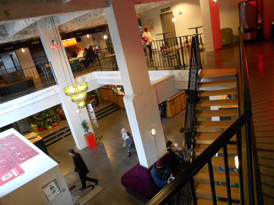 The main entrance hall. MEININGER Hotel Bruxelles City Center