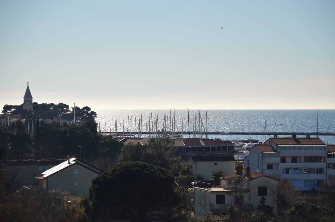 Ausblick auf Altstadt von Novigrad Rooms Grgic