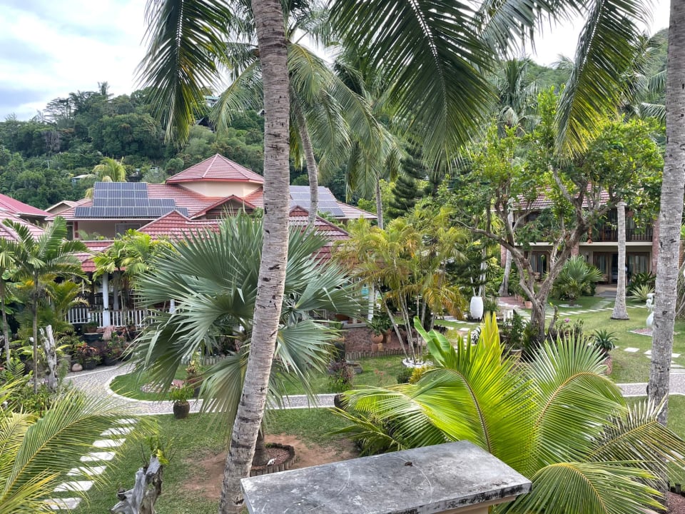 Gartenanlage Hotel Le Duc de Praslin