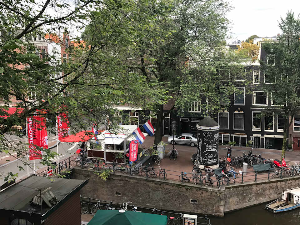 Ausblick Hotel Prinsenhof Amsterdam