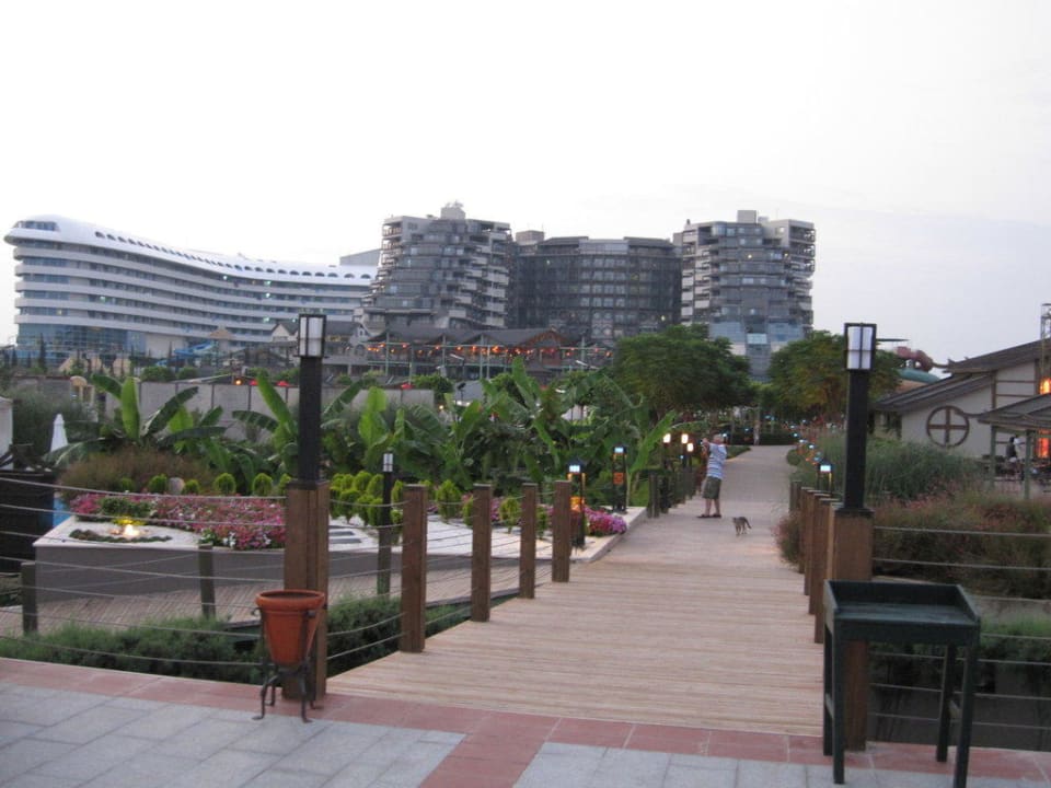 Limak Lara with Concorde Hotel next to it Limak Lara Deluxe Hotel & Resort