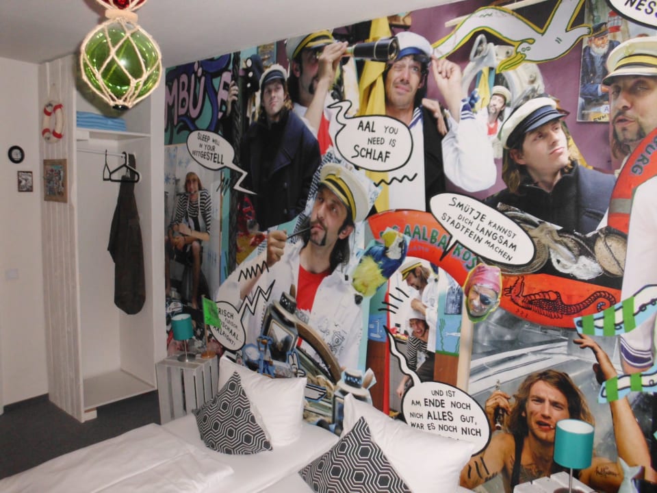 Individuelle Gestaltung der Zimmer Pyjama Park Reeperbahn Hotel