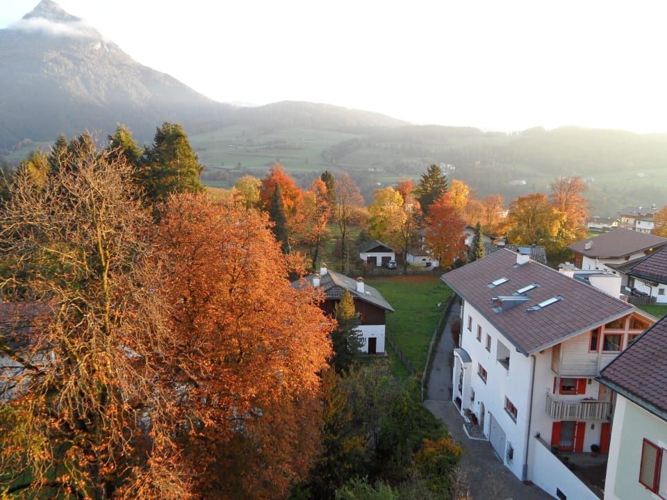 Balkonausblick Zimmer 41 Hotel Rose Wenzer