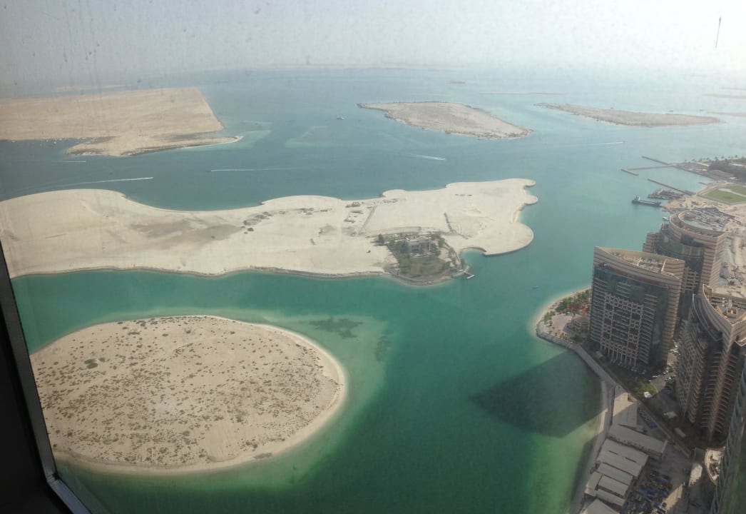 Blick vom Schlafzimmer Conrad Abu Dhabi Etihad Towers