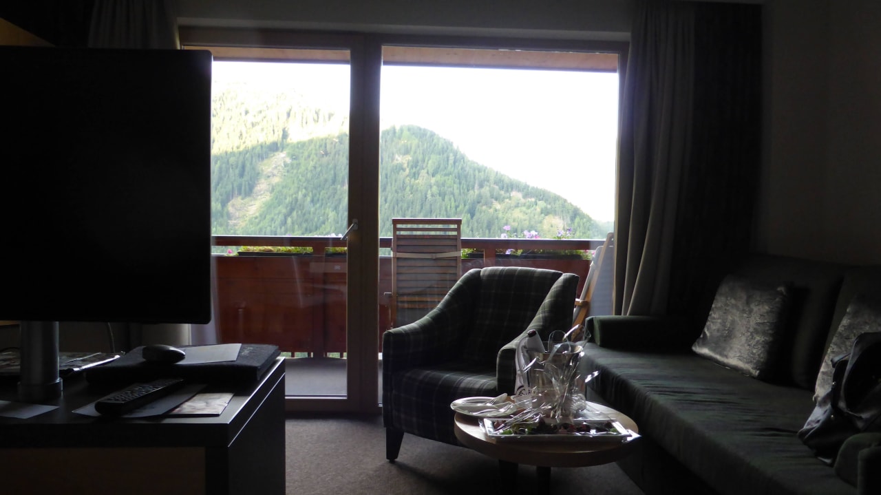 Nach dem Erwachen diese Aussicht Hotel Jerzner Hof