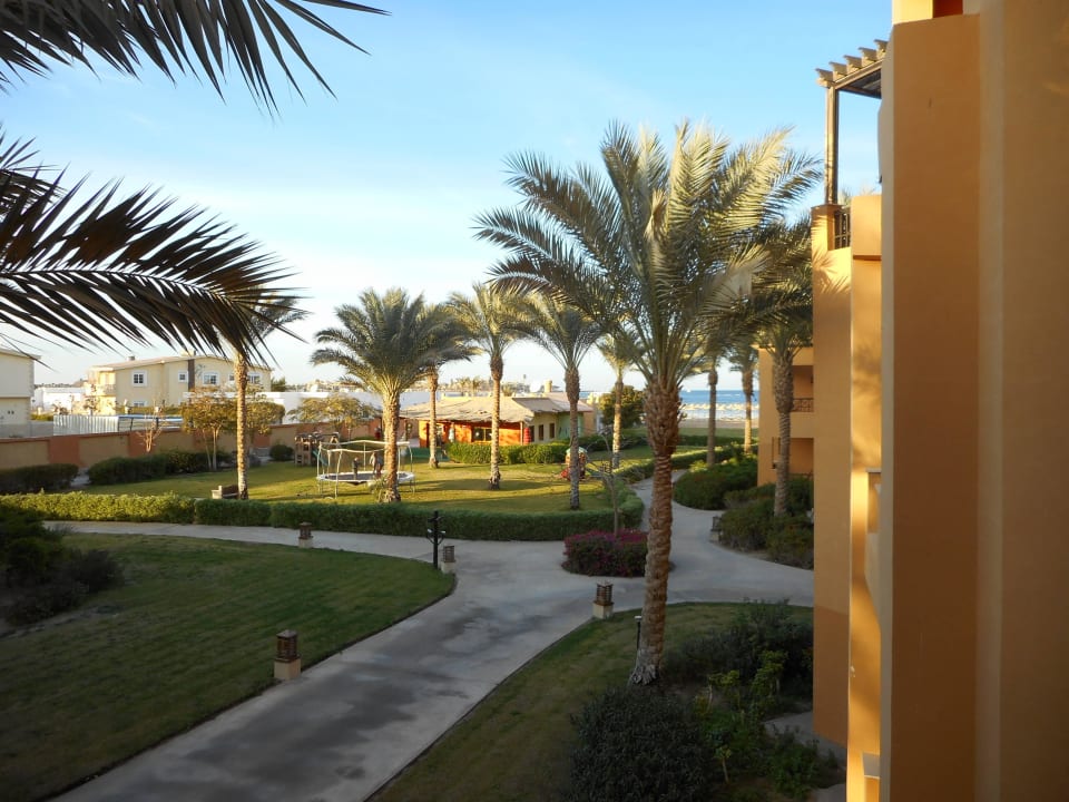 Ausblick nach rechts Stella Beach Resort & Spa Makadi Bay