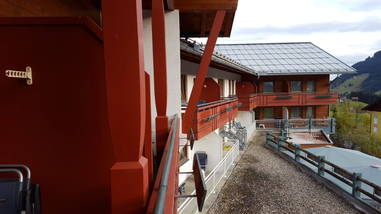 Hotel Alpenrose - Blick vom Balkon IFA Alpenrose Hotel Kleinwalsertal