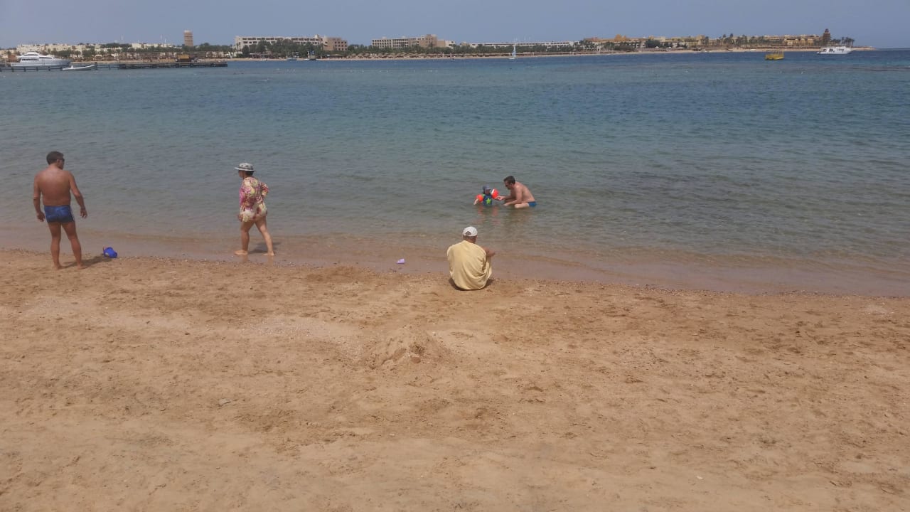 Sehr schöner Strand Jaz Makadi Saraya Resort