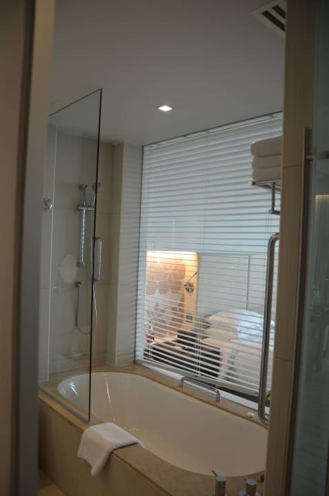 Dusche nicht ganz praktisch, aber okay Crowne Plaza Hotel Yas Island