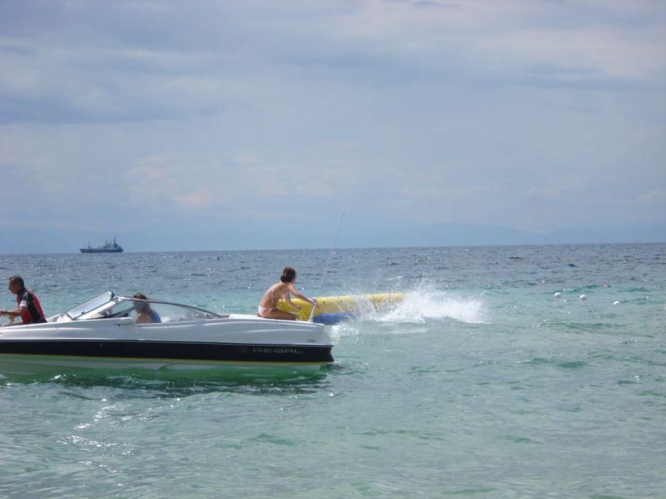 Bananabootfahrt Hotel Portes Beach