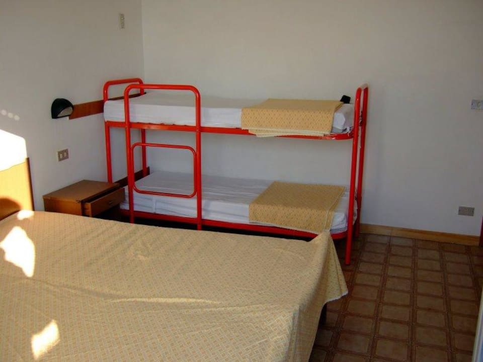 Großes Schlafzimmer Hotel Sant' Anna