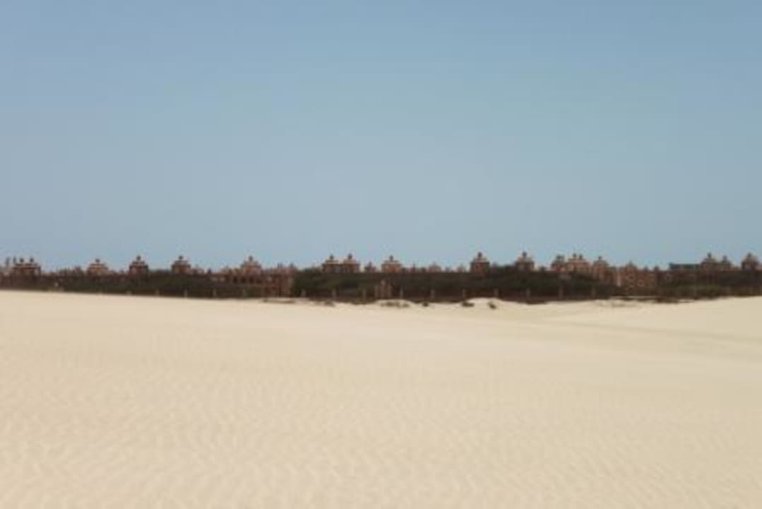 Hotel vom Strand aus Hotel Riu Funana