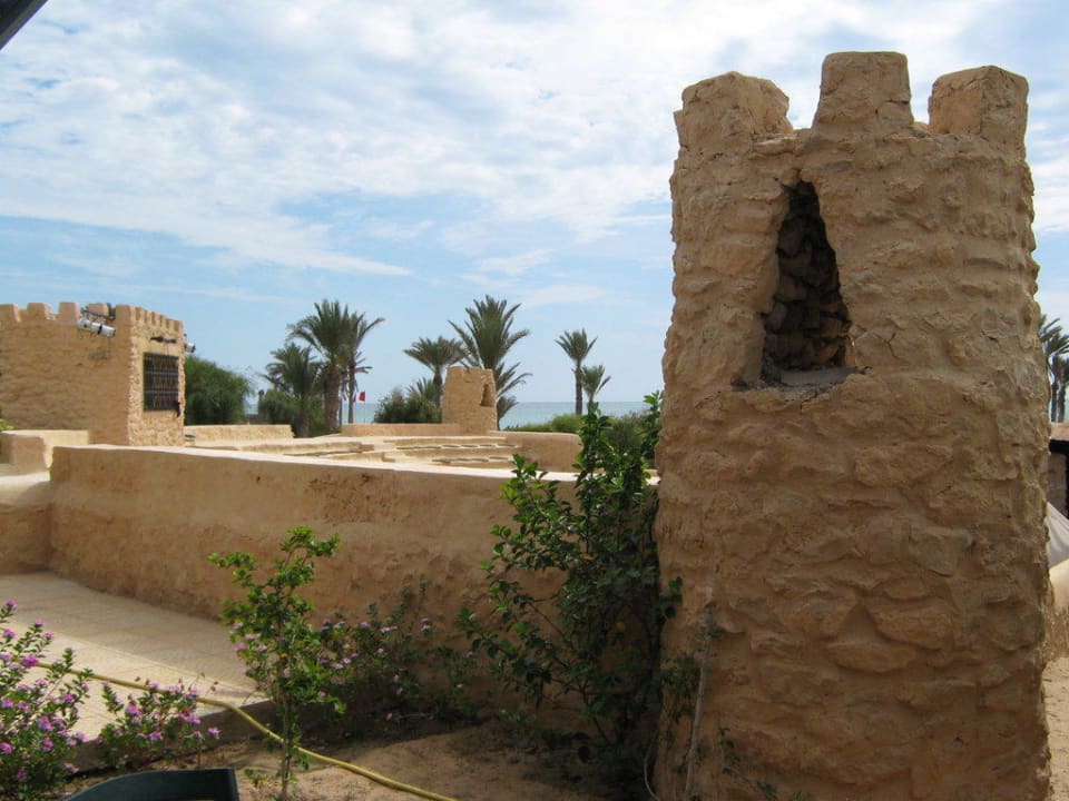 Blick von der Strandbar Djerba Castille