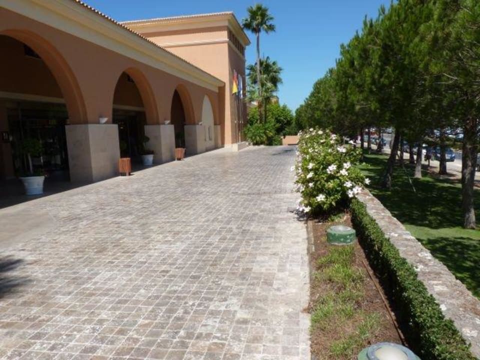 Lobby Eingang Hipotels Barrosa Garden