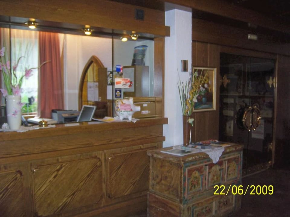 Rezeption Martins Teamhouse