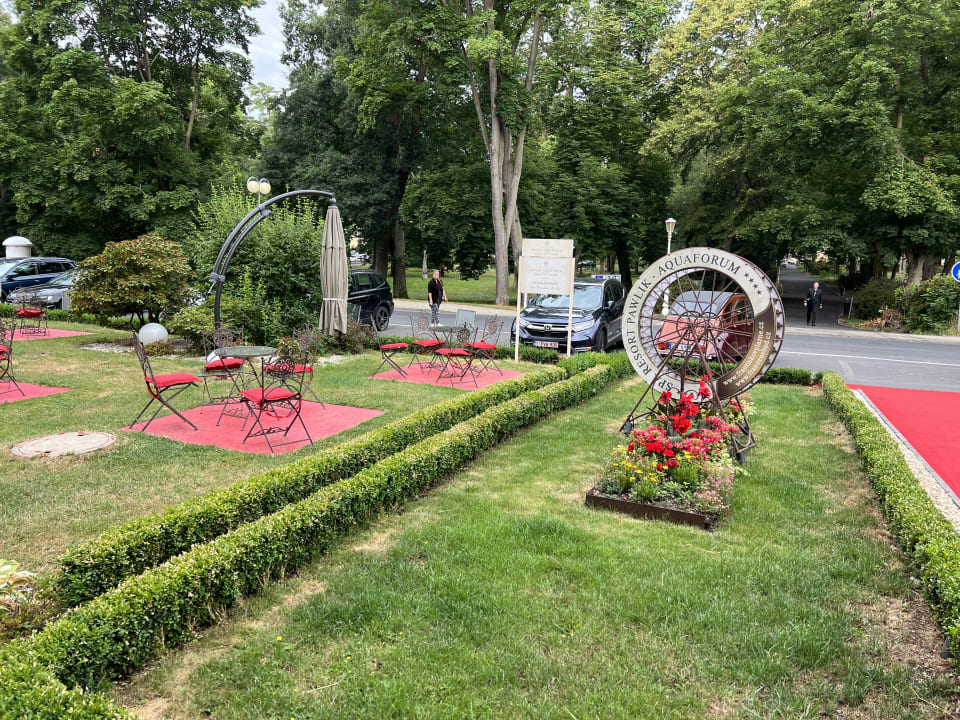 Gartenanlage Kurhotel Pawlik - Aquaforum