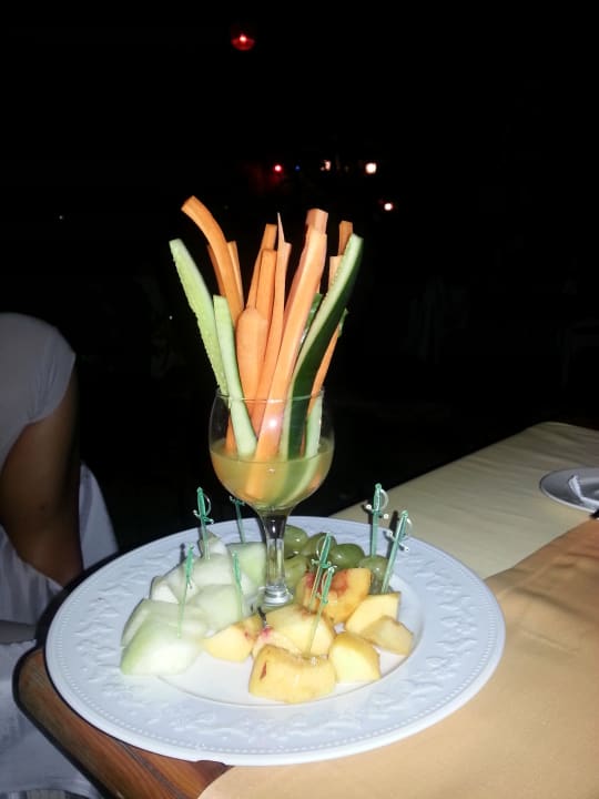 An der Strandbar am Abend  Hotel Defne Garden