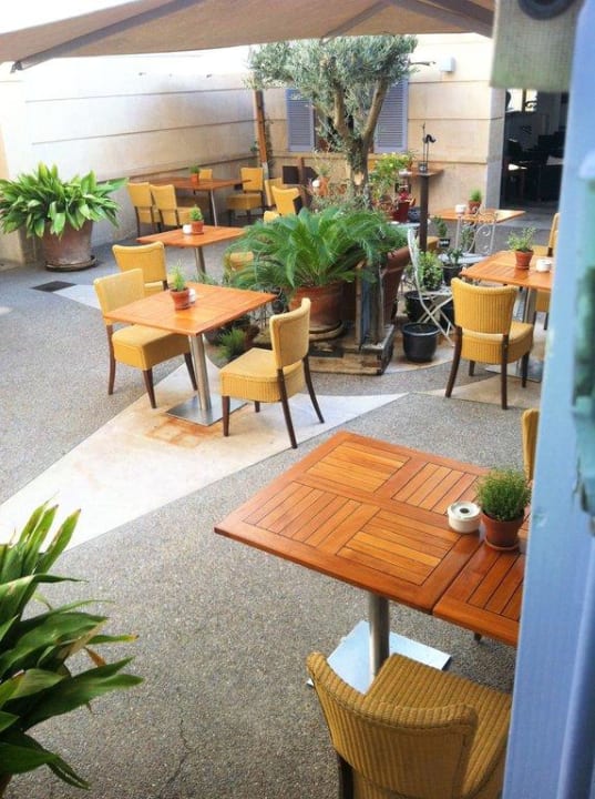 Innenhof M HOUSE Hotel