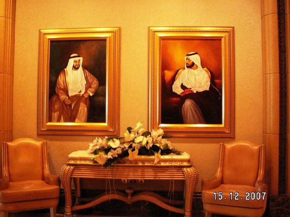 Bilder von Scheichs Emirates Palace Mandarin Oriental